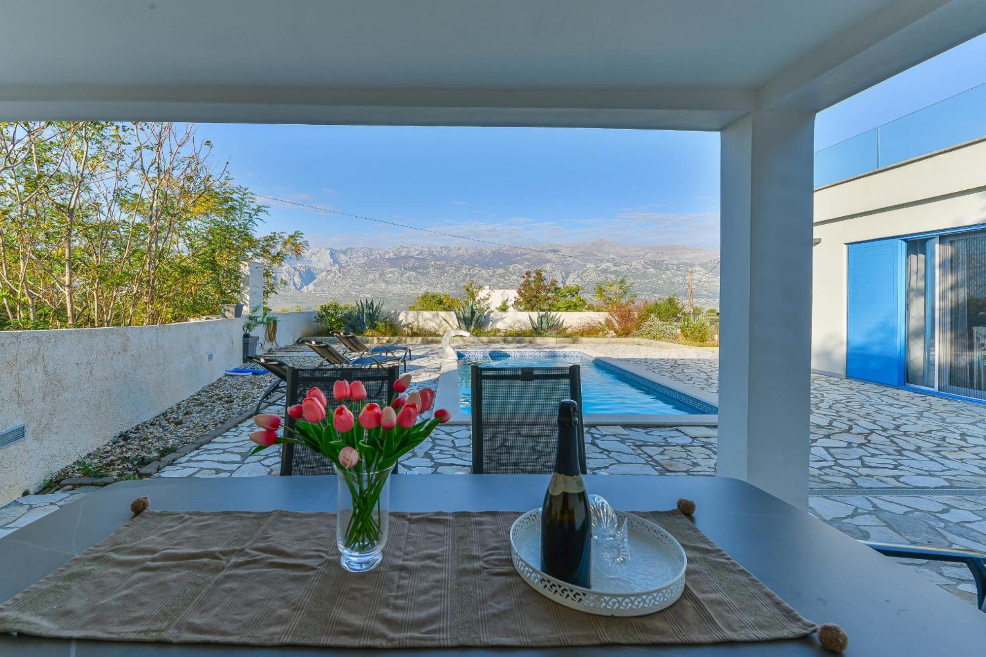 Villa Anna With Pool, Zadar County Vinjerac Esterno foto