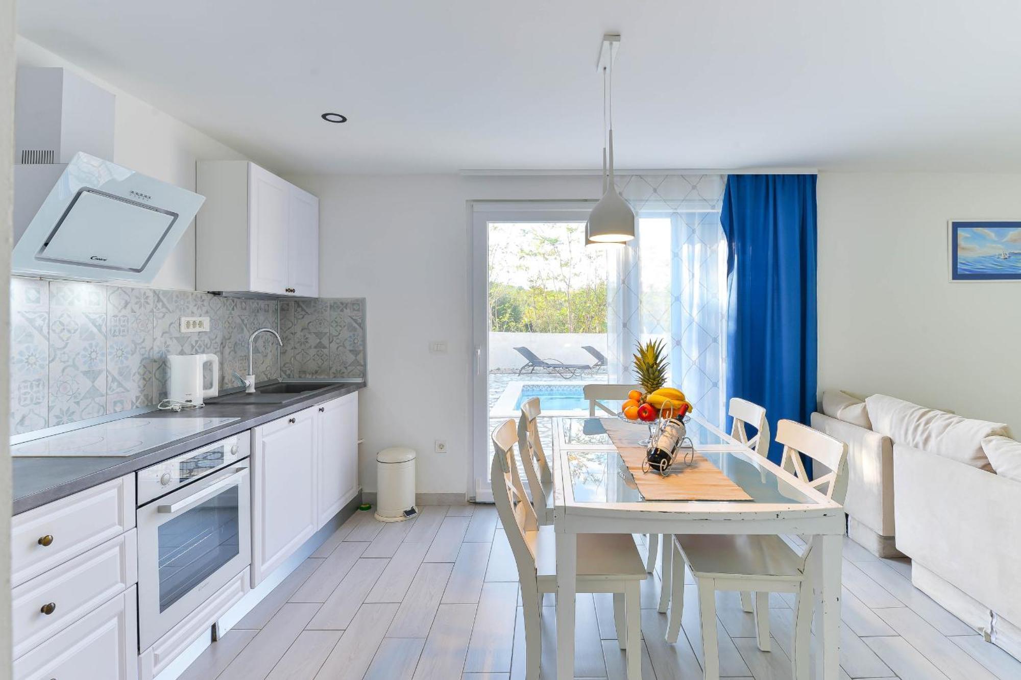 Villa Anna With Pool, Zadar County Vinjerac Esterno foto